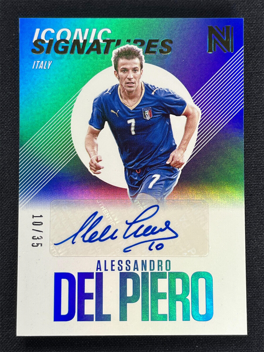 デルピエロ Panini Nobility 直筆サイン 10枚限定 激レア Yahoo
