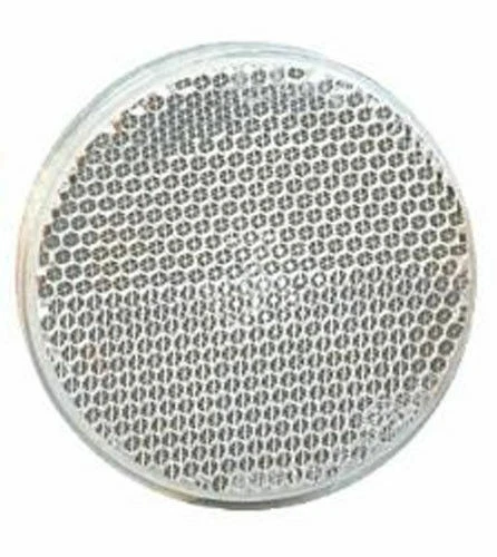 AMA CATADIOTTRO CATARIFRANGENTE Ø80 BIANCO ROULOTTE CAMPER CARRELLI CARAVAN (29537)