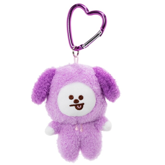 BTS BT21 Official Authentic Purple Edition Soft Plush Bag Charm