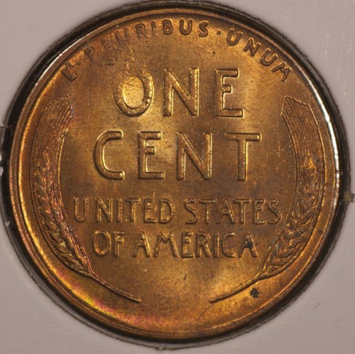 1946 P LINCOLN WHEAT CENT PENNY 1C RED GEM BU 46510 - Picture 3 of 3