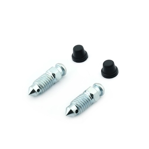 2x Front Caliper Bleed Nipples For Mitsubishi Carisma 1996-2004 (281mm Discs) - 第 1/6 張圖片