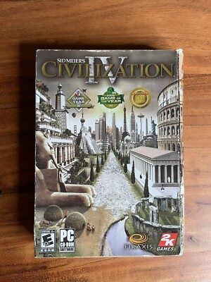 Sid Meier's 4 Civilization - PC Game - Brand New