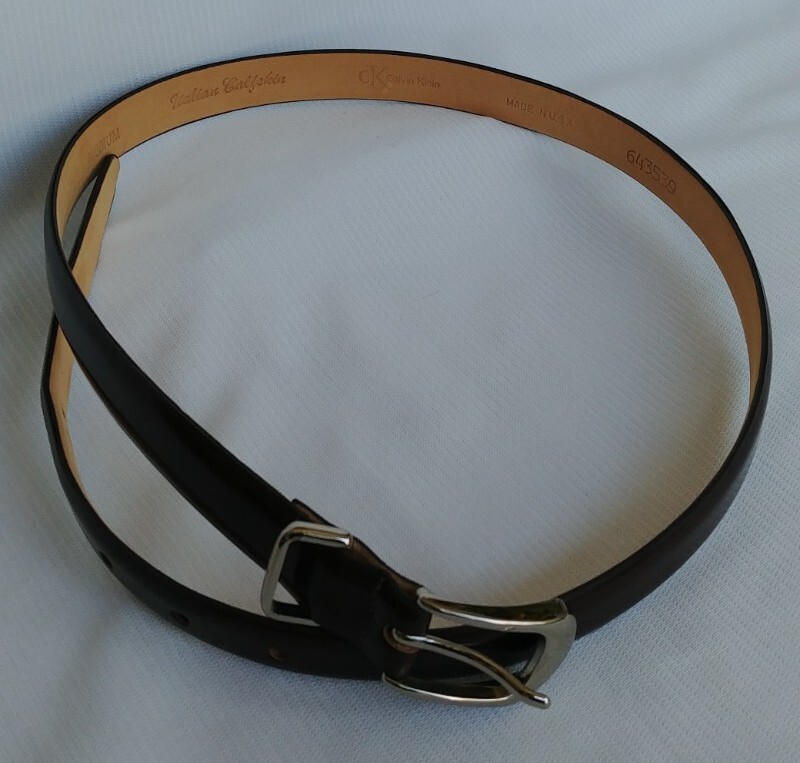 Vintage Women CK Logo Calvin Klein Dark Brown Italian  display picture 3