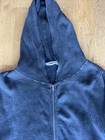Women’s Distressed Gray Crop Hoodie By Double Zero Size XS NBW  — photo 2