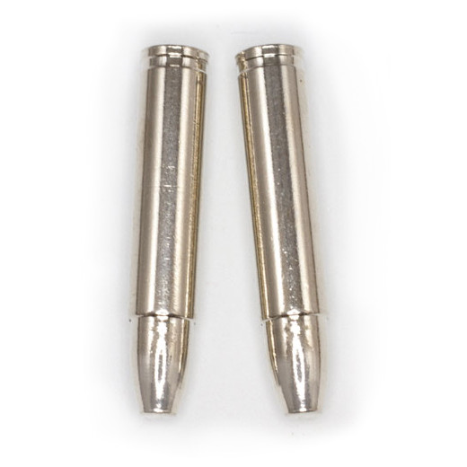 Bullet Style Bolo Tips - Gold or Silver Tone - 1 Pair | eBay