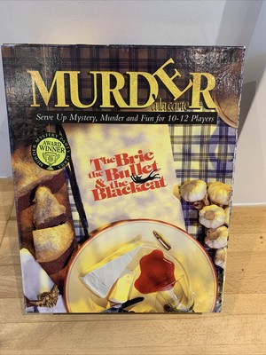 Mord a la carte. The Brie, the Bullet & the Black Cat Partyspiel