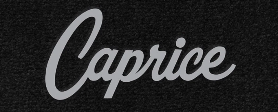 Alfombrillas Lloyd Mats Velourtex Chevrolet Caprice bordadas personalizadas (1966-1990) Foto 3 de 4