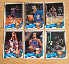 1979-80 79 Topps Basketball New York Knicks Team 6 card set Earl Monroe
