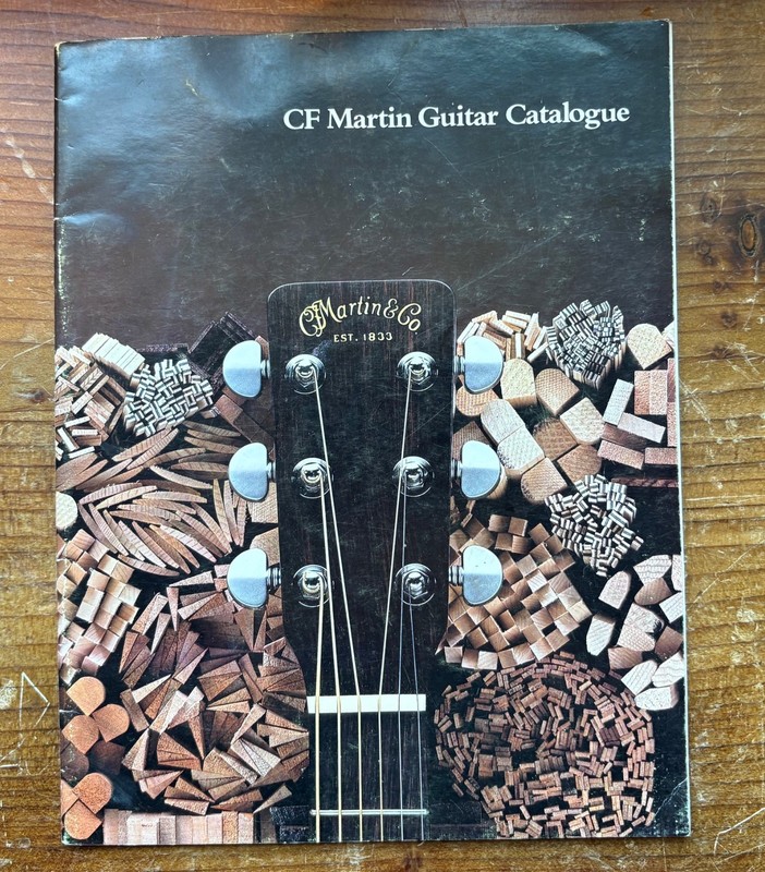 Martin Guitar catalog 1978