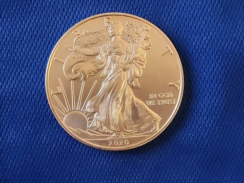 2020 American Silver Eagle 1 oz  .999 Fine Silver Coin