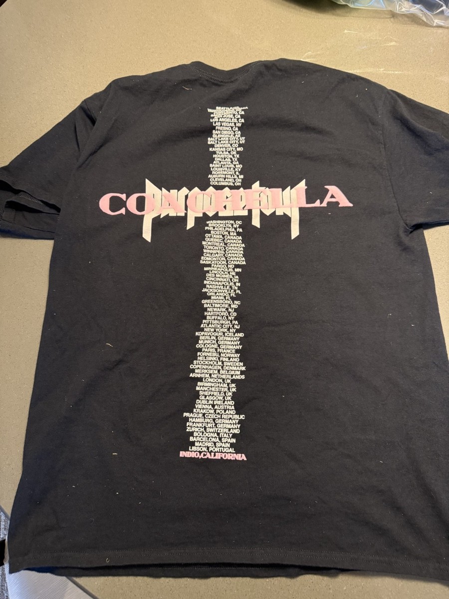 OFFICIAL JUSTIN BIEBER COACHELLA SHIRT **sold out at festival