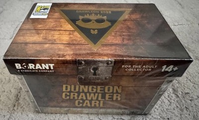 NEW SDCC 2026 Dungeon Crawler Carl Loot Box: Gold Crawl Con Box UCC RARE HTF 