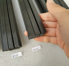 2Pcs Solid Carbon Fiber Square Carbon Fiber Rod 2 2mm-10 10mm Long 500mm