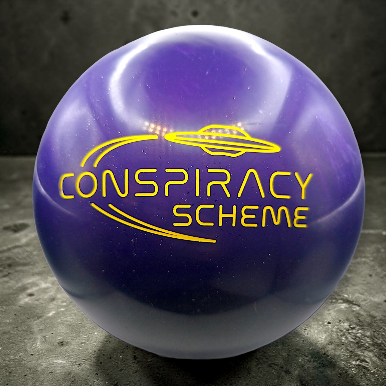 Radically Conspiracy Scheme Bowling Ball - 15 lb Pro Shop Plugged & Resurfaced