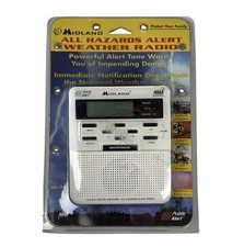 Midland WR-100 NOAA Weather Alert Radio Digital All Hazards Radio Version5 READ