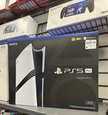 New Sony PlayStation 5 Pro Digital PS5 2TB White Console Gaming System CFI-7119