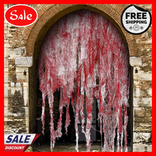 Halloween Gauze Cloth Door Curtain Haunted House Party Decoration Prop