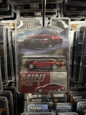 Mini GT #970 Mercedes-Benz EQS 580 4MATIC Red Metallic