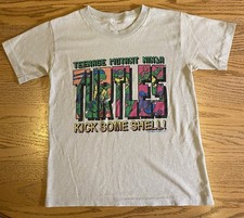 Vintage 90s Kids Youth Teenage Mutant Ninja Turtles Shirt 50/50