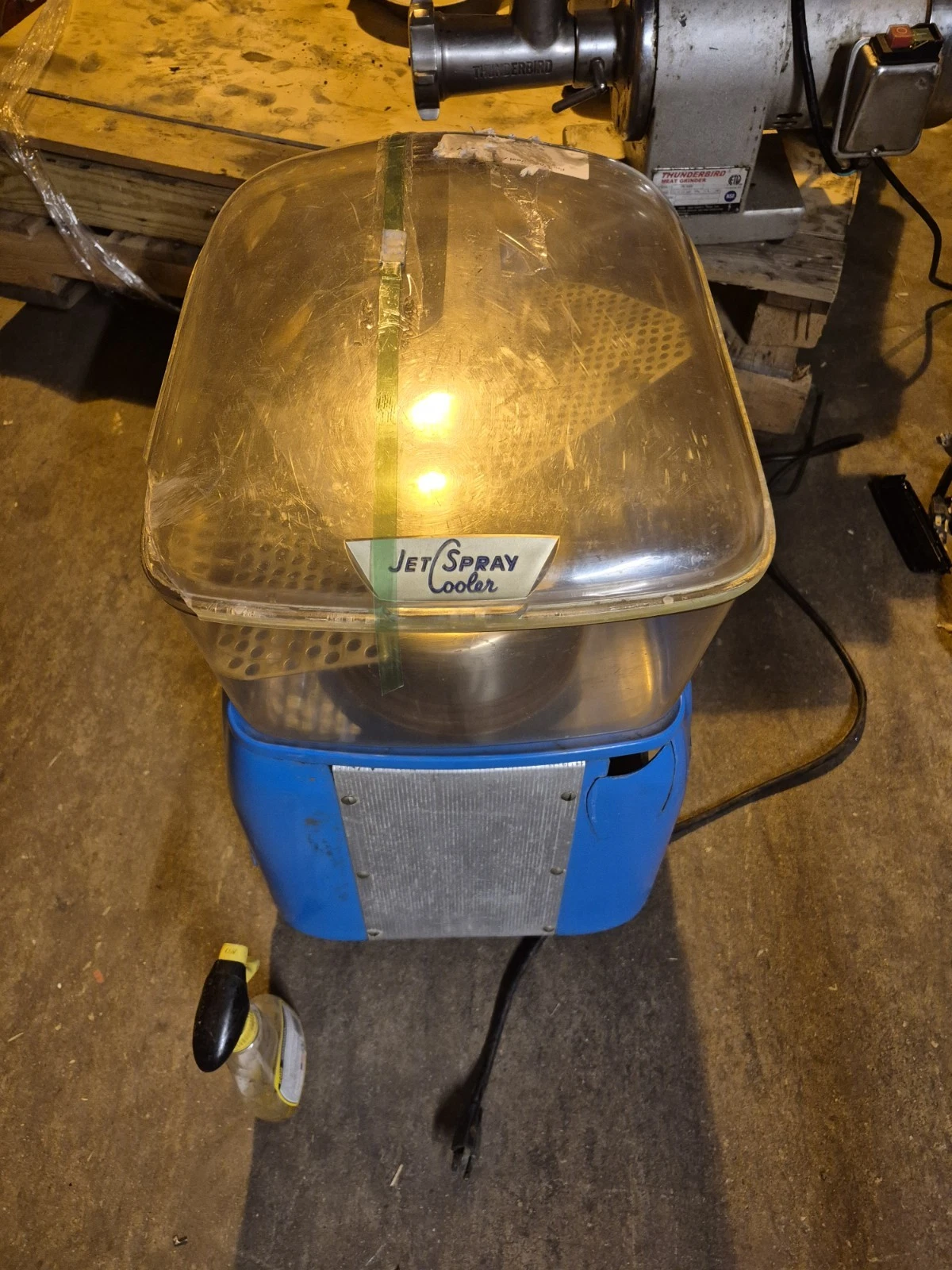 Vintage Jet Spray Cooler Drink Machine Almost Complete Base Unit Works! Read Di