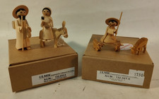 Lot Ulmik Figuren Krippe Christi Geburt Hirte Esel Weihnachtsberg OVP Erzgeb.