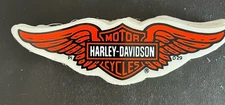 Harley Davidson  “Straight Wings” Decal 1 1/2” X 5”