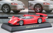 Kyosho 1/64 Porsche Collection Ver.3 Porsche 911 GT1 Le Mans Road Car 1998 Red