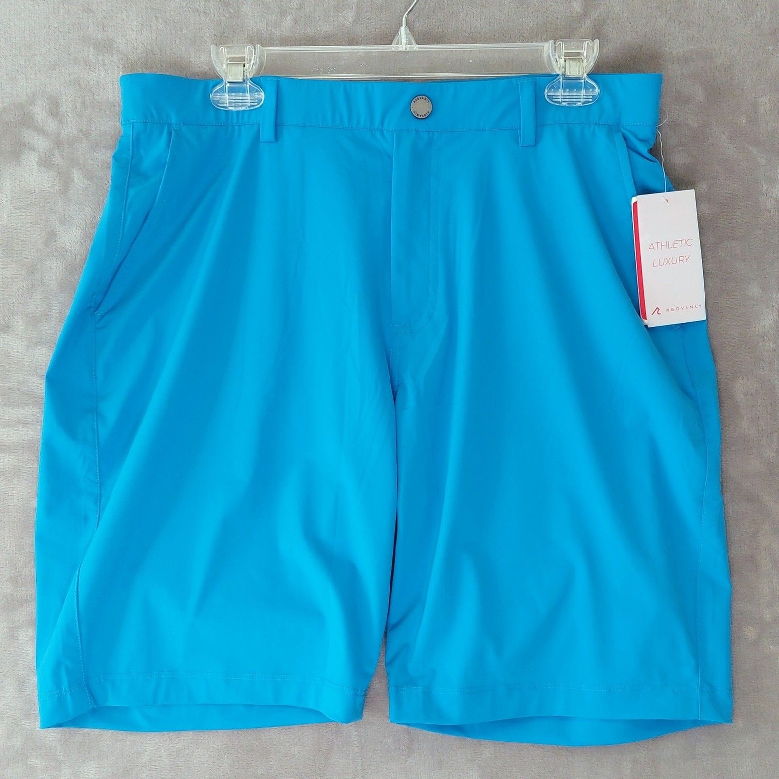 Shorts Men's Xxl Ibiza Blue Performance Stretch New!