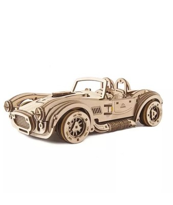 Cobra Drift Rennwagen (370 Teile) - Holzmodell - Bausatz - UGears 70161