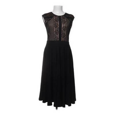 Bodyflirt Boutique, Abendkleid, Größe: S, Schwarz/Beige, Polyester/Viskose #QP7