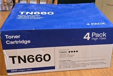 3 Pack Toner Cartridge for Brother TN660 TN-660 MFC-L2700DW HL-L2340DW HL-L2300D