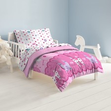 Magical Princess 4 Piece Bedding Set, Toddler, Pink,2A74630JMU