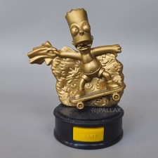 BURGER KING THE SIMPSONS - BART SIMPSON GOLDENE SPRECH-FIGUR 10 CM / 2007