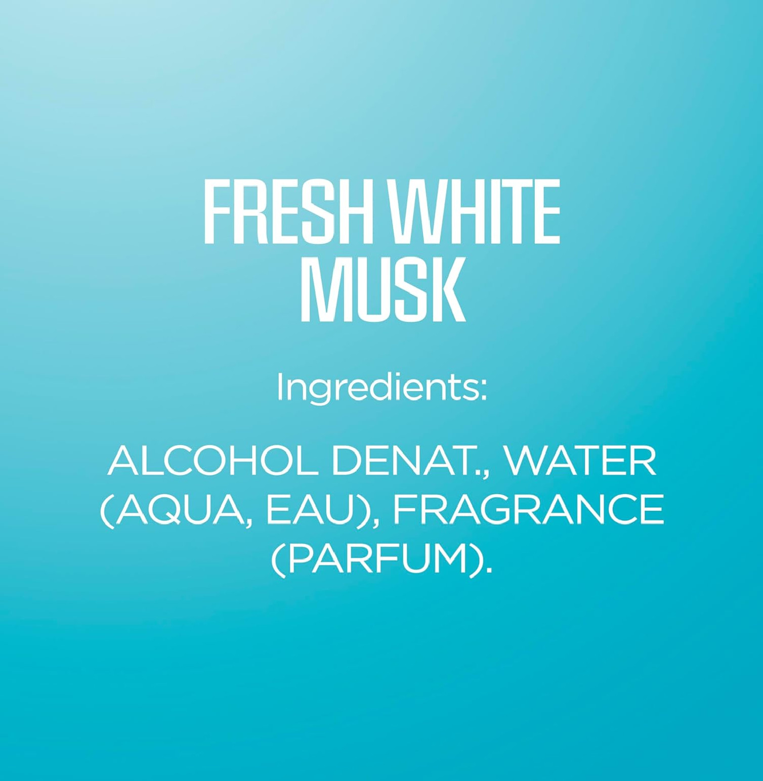 Body Fantasies Signature Fragrance Body Spray, Fresh White Musk, 8 Fluid Ounce