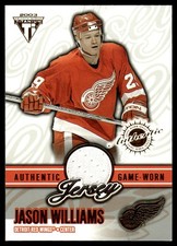 2002-03 Pacific Private Stock Titanium Jersey Jason Williams 0630/1270 #27