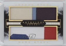 2015-16 Panini Anthology Paired Pieces Relics Prime 43/49 Jordan Staal Marc 0a1