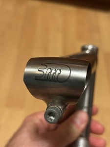 Vintage 90s 3T Pro Titanium Corsa 1" Threaded Quill Stem 130mm 25.8 3ttt Ti 22.2