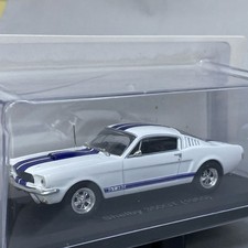 Mustang Shelby 350GT 1965 White 1/43 Scale Diecast Model Car Vol 205 Sealed