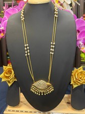 Impon Indian Necklace Multi Sanku Conch Pathakkam Haram N21