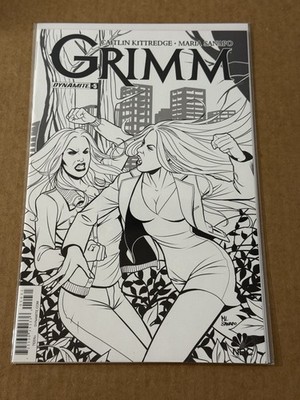 Grimm #5 Cover C Sanapo B&W 1:10 Dynamite Entertainment Comics 2016 NM RARE