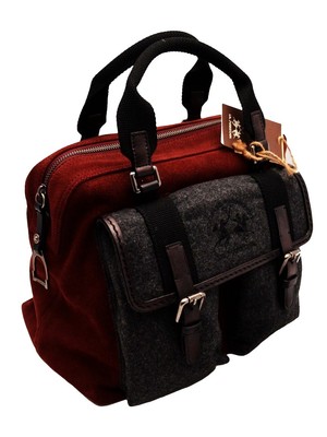 La Martina Bauletto Weekend Bag Lila Frau