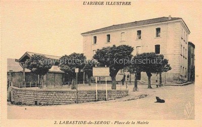 La Bastide-de-Serou La Bastide-Serou FOIX 09 Ariege Place de la Mairie