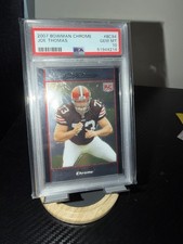 2007 Bowman Chrome - Joe Thomas #BC94 (RC)