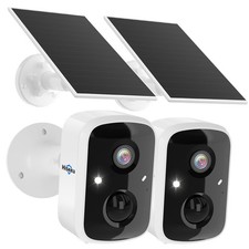 2PCS/Lot Hiseeu Wifi Solar Security Camera 2.4G/5GWiFi For Home Security Use