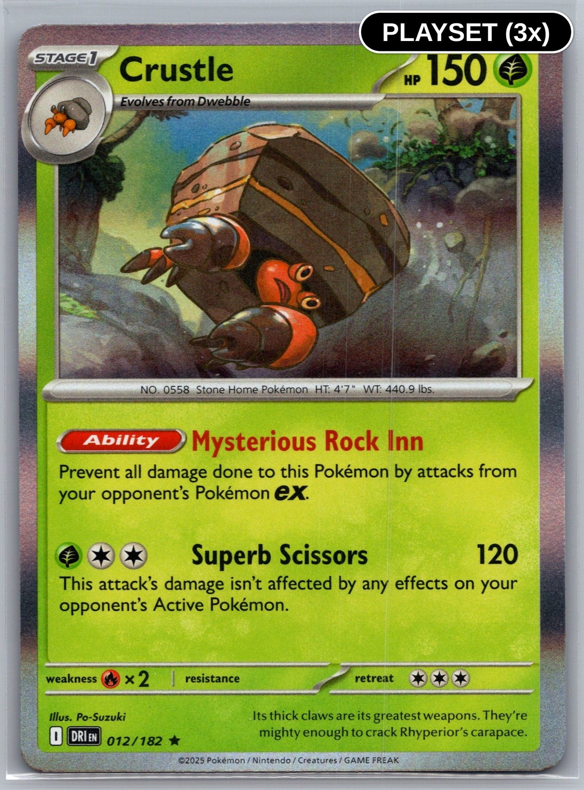 Crustle 012/182 DRI NM