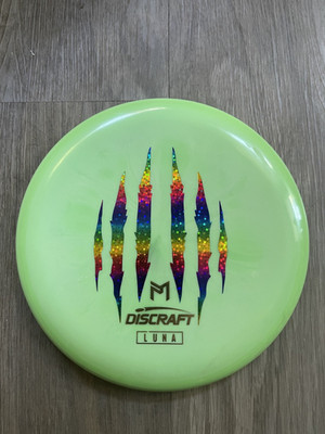 Discraft Paul McBeth 6X Claw ESP Luna Green/Rainbow Foil 177g