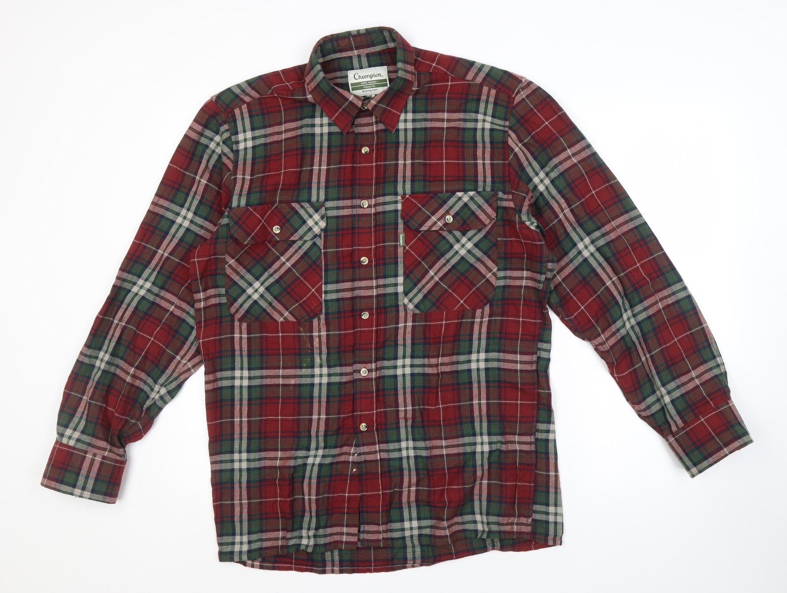 Camisa a cuadros multicolor Champion para hombre M