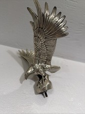 1988 R S Owens Brass Eagle Bird Car Hood Ornament Or Trophey 1988 R S Owens Brass Eagle Bird Car Hood Ornament Or Trophey