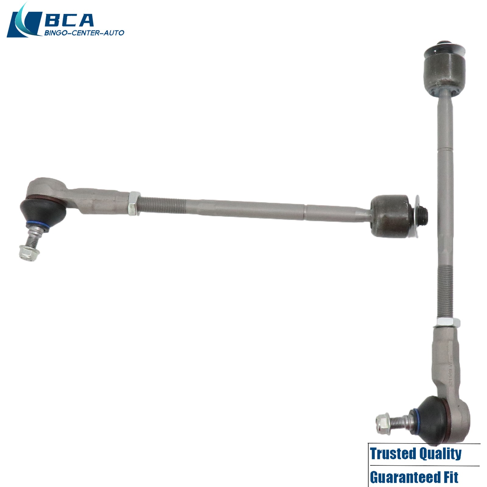 For 2003-2012 Maserati Quattroporte 980001706 LH+RH New Outer Tie Rod End Kit