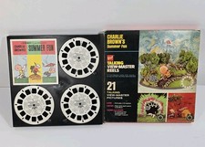 1973 Talking View Master Peanuts Charlie Browns Summer Fun - Complete